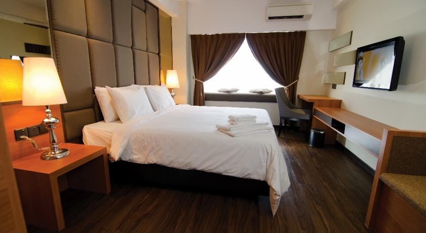C'Haya Hotel Kota Kinabalu Rum bild